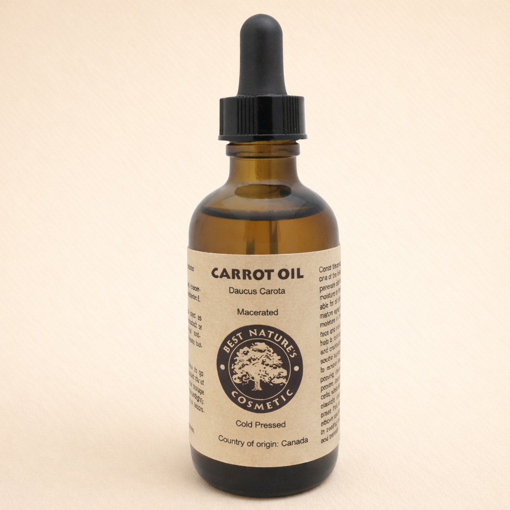 Karottenöl (mazeriert) für trockene und reife Haut – Herkunft: Kanada